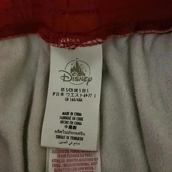 Disney Dogs Christmas PJ Pants S - Picture 2 of 2